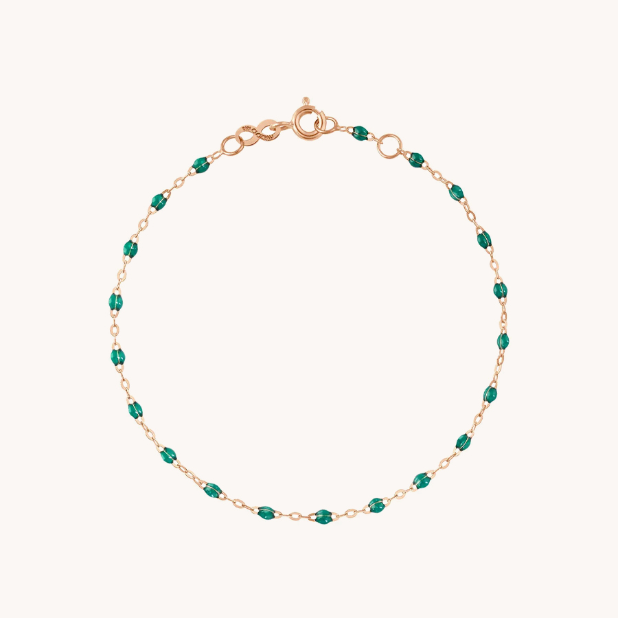 BRACELET GIGI CLOZEAU CLASSIC GIGI EMERALD ROSE GOLD