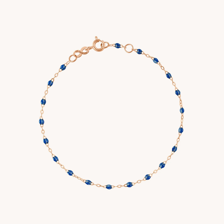 PULSERA GIGI CLOZEAU CLÁSICA GIGI SAPPHIRE ORO ROSA