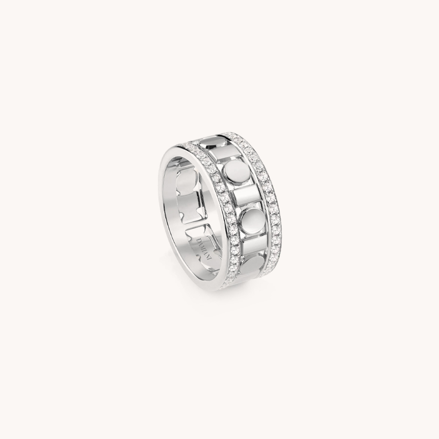 DAMIANI BELLE ÉPOQUE RING IN WHITE GOLD AND DIAMONDS