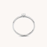 ANILLO JAEL SOLITARIO ORO BLANCO DIAMANTE 0,20 CT